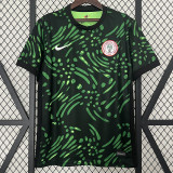 24-25 Nigeria Green Black Fans Soccer Jersey