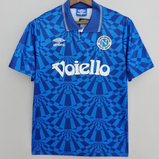 1991/1993 Napoli Home Retro Soccer Jersey