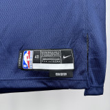 22/23 Nuggets #4 Sapphire Blue Top Quality Hot Pressing NBA Jersey