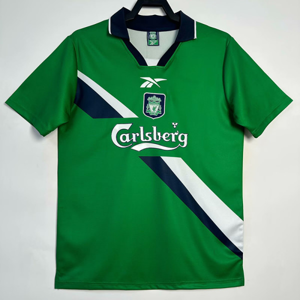 1999/2000 LIV Green Retro Soccer Jersey