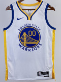 22/23 WARRIORS KUMINGA #00 White Top Quality Hot Pressing NBA Jersey (V领)