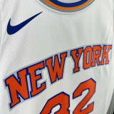 KNICKS TOWNS #32 White Top Quality Hot Pressing NBA Jersey