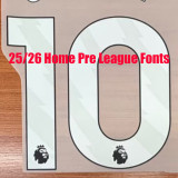 25/26 Man City Home Kids Soccer Jersey
