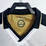 2001/2002 Man Utd 100th Centenary Gold White Two-Sided Retro Soccer Jersey