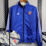 2023 Bayern Blue &Yellow Double Sided Windbreaker (双面风衣)