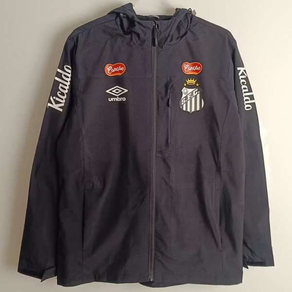 2025  Santos FC Black  Windbreaker