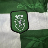 1999/2000 Sporting Lisbon Home Retro Soccer Jersey