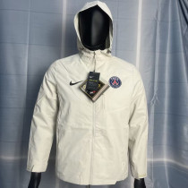24-25 PSG White Assault  Hooded Windbreaker (Y21连帽冲锋衣）