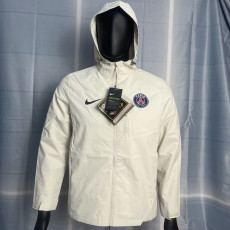 24-25 PSG White Assault  Hooded Windbreaker (Y21连帽冲锋衣）