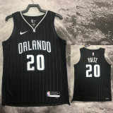 22/23 Magic FULTZ #20 Black Top Quality Hot Pressing NBA Jersey