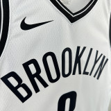22/23 Nets CUI YONGXI #8 White Top Quality Hot Pressing NBA Jersey
