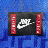1995 Italy Home Blue Retro Soccer Jersey