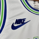 23/24 TIMBERWOLVES ANDERSON #1 White Top Quality Hot Pressing NBA Jersey (Retro Logo)