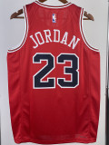 22/23 BULLS JORDAN #23 Red Top Quality Hot Pressing NBA Jersey