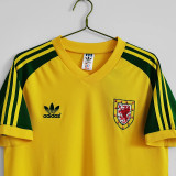 1982 Wales Away Retro Soccer Jersey