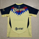 25/26 Club America Yellow  Fans Soccer Jersey