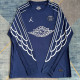 24/25 PSG  Third AJ Joint Edition  Long Sleeve Fans Soccer Jersey