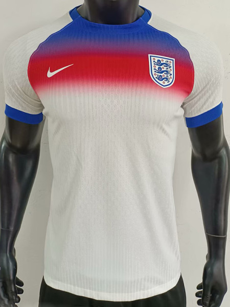25/26 England Home  Player Version Soccer Jersey无星