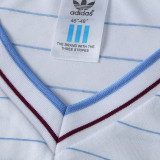 1986 West Ha Away Retro Soccer Jersey