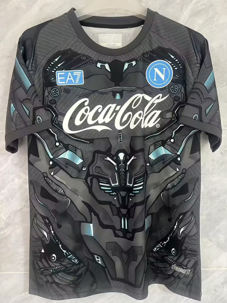 25/26  Napoli Special Edition Grey Fans Soccer Jersey