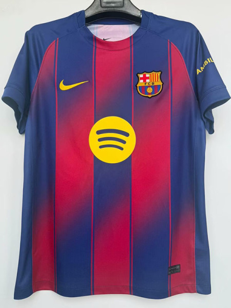 25/26 BAR Home 1:1 Fans Soccer Jersey