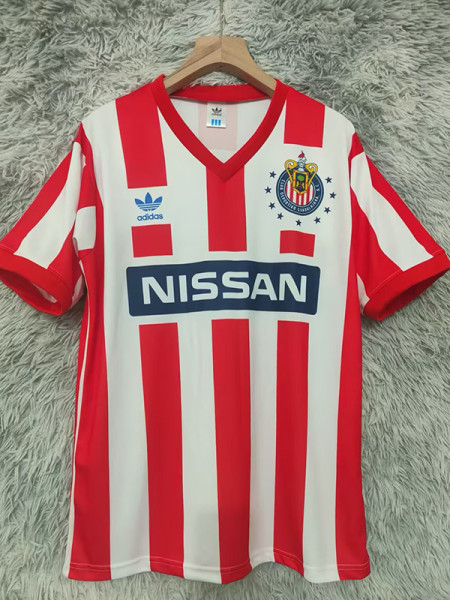 1990/1991 Chivas Home Retro Soccer Jersey