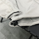 25/26 Archaeopteryx Grey Thickened Assault  Hooded Windbreaker# RK1101 (加厚冲锋衣）