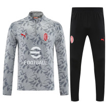 25/26 ACM Grey Half Pull Tracksuit  (半拉链)