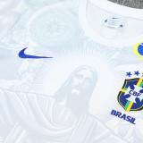 25-26 Brazil White Training Short Suit