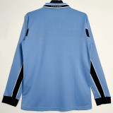 1998/1999 Lazio Home Long Sleeve Retro Soccer Jersey