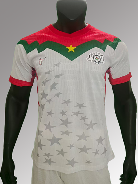 25/26 Burkina Faso Away Player Version Soccer Jersey