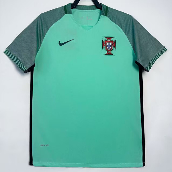 2016 Portugal Away Retro Soccer Jersey