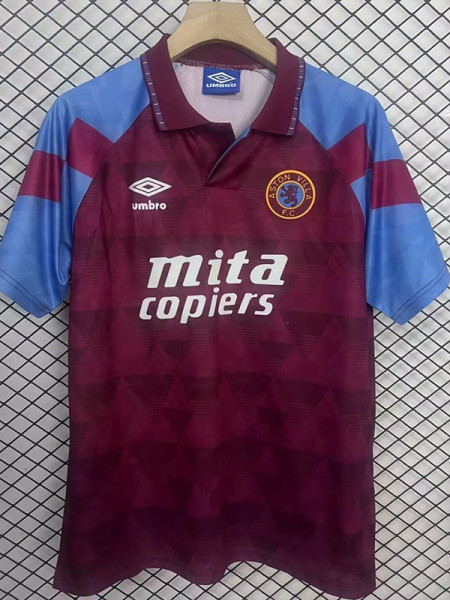 1998 Aston Villa Home Retro Soccer Jersey