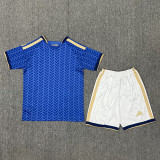 25-26 Italy Home  Kids Soccer Jersey