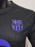 25/26 BAR  Special Edition Black Player Version Soccer Jersey(蓝胸花）