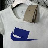 2025NK Letter Brother White Pure Cotton T-shirt# T 238
