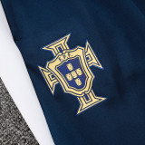 25-26 Portugal Blue Player VersionTraining Long Pants (Have Pocket) #C2516