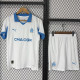 25/26  Marseille Home  Kids Soccer Jersey