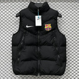 25/26 BAR NK Black Add Cotton  Adult Vest#J3305