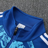 25/26 Marseille  Blue Retro Jacket Tracksuit#F20