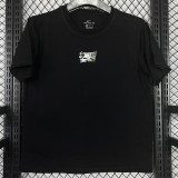 2025 T258  Graffiti NK Black Pure Cotton T-shirt