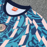 25/26 Man City Lake Blue Training Short Suit