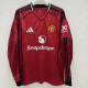 25/26 Man Utd Home  Long Sleeve  Soccer Jersey