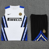 25/26  INT White Tank top and shorts suit