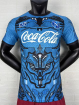 25/26  Napoli Special Edition Blue  Player Version Soccer Jersey