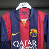 2014/2015 BAR Home Player Version Long Sleeve Retro Soccer Jersey长袖球员