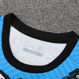 25/26 Napoli Blue Training Vest  Suit