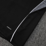 25/26  RMA Black Kids Half Pull Tracksuit #E2511 (半拉链)