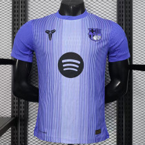 25/26 BAR Goalkeeper Purple Player Version Soccer Jersey