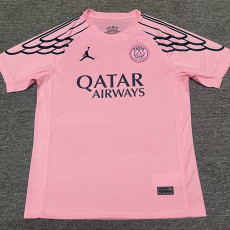 25/26 PSG  Special Edition Pink Fans Soccer Jersey